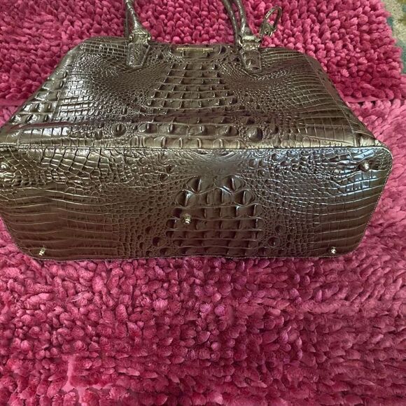 BRAHMIN Joan Women’s Large 15X6.5X11 Golden Tan - Picture 9 of 10